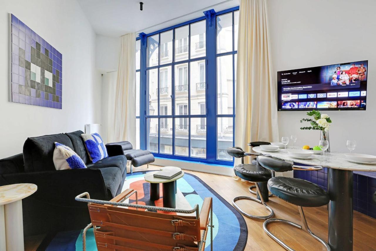 Stylish Parisian Loft 1Br6P - Sentier City Center Buitenkant foto