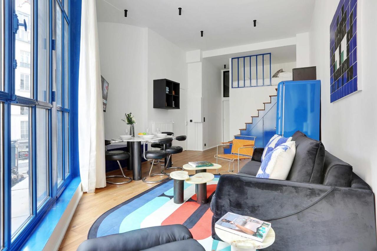 Stylish Parisian Loft 1Br6P - Sentier City Center Buitenkant foto